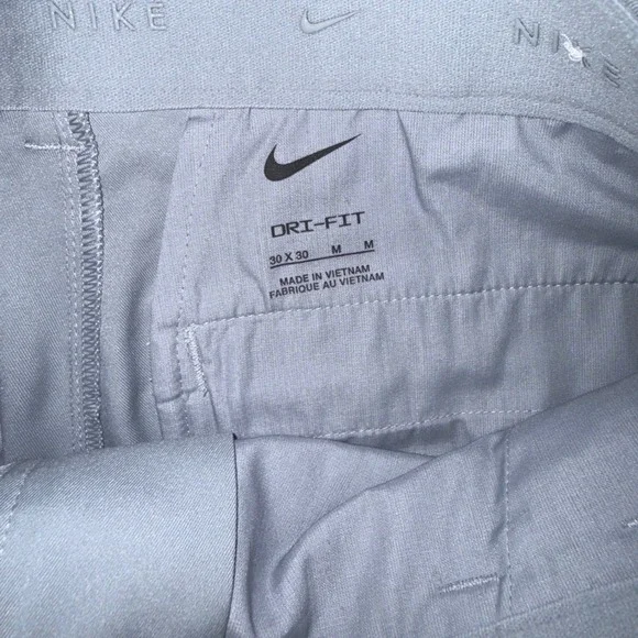 Nike Dri Fit Golf Pants Mens 30x30 Gray Stretch Athletic Performance - Picture 4 of 7